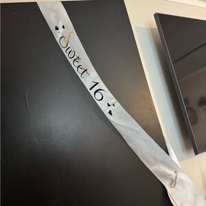 Sweet 16 Birthday Sash